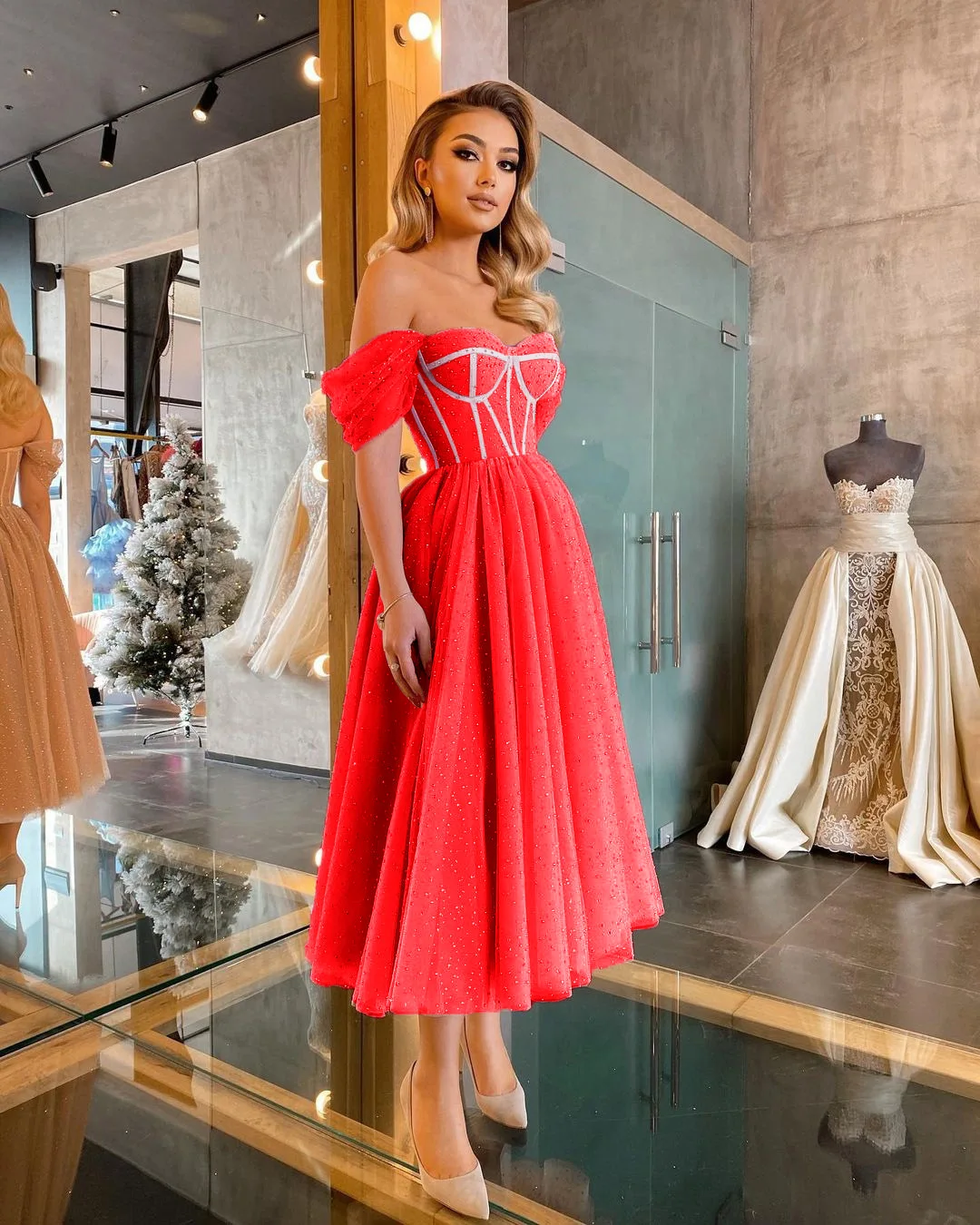 

2022 Pink Strapless Full Length High Slit Backless Evening Dresses Ladies Fashion Formal Party Cocktail Robes Homecoming Gowns