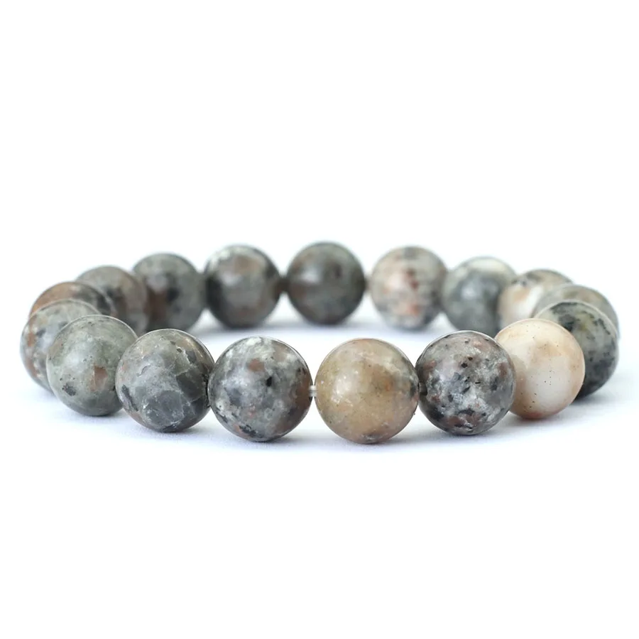 Элегантные браслеты унисекс из натурального огненного камня разных размеров