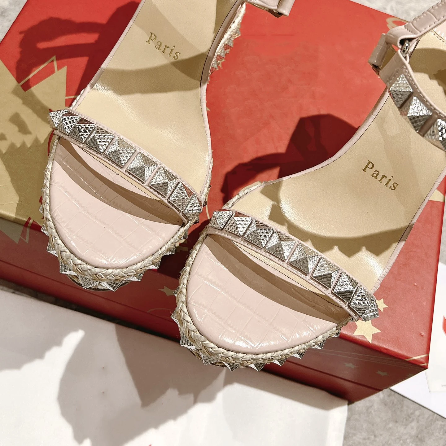 Top Quality Red Sole Womens High Heels 12cm Shoes Luxury Fashion Ladies Braided Sandals Classic Retro Designer High Heel HJ2041