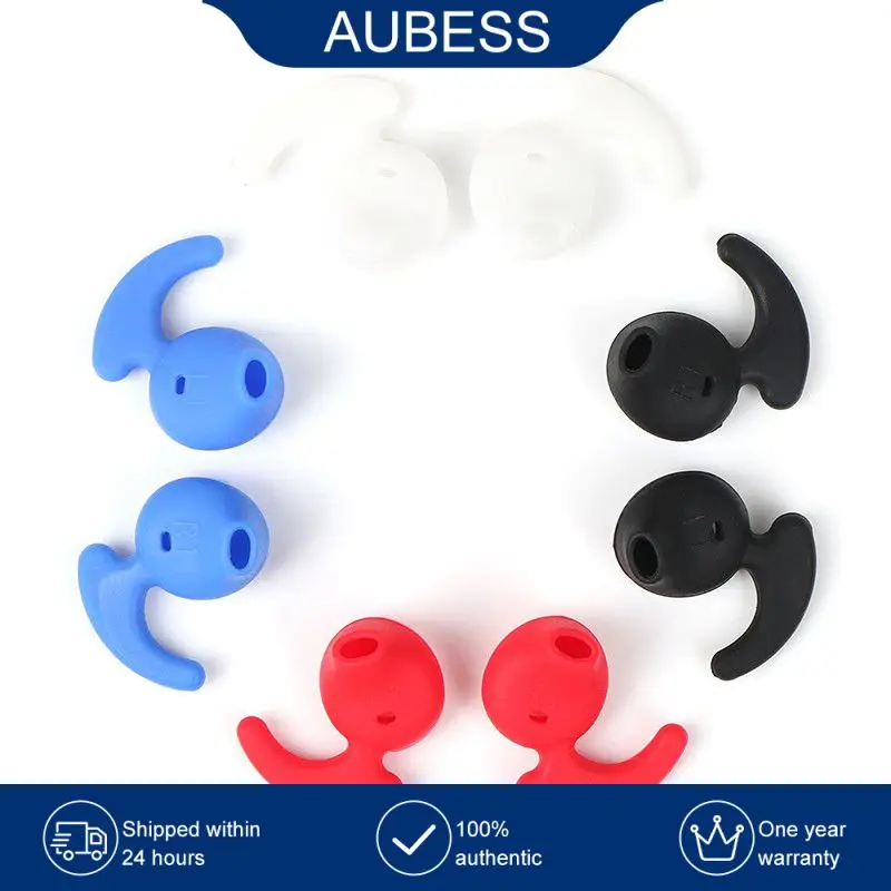 

1pcs Silicone Covers Earbuds Ear Tips for Samsung S6 Sports Version Mobile Phone Headset Headphone with Horns Cap Earhook