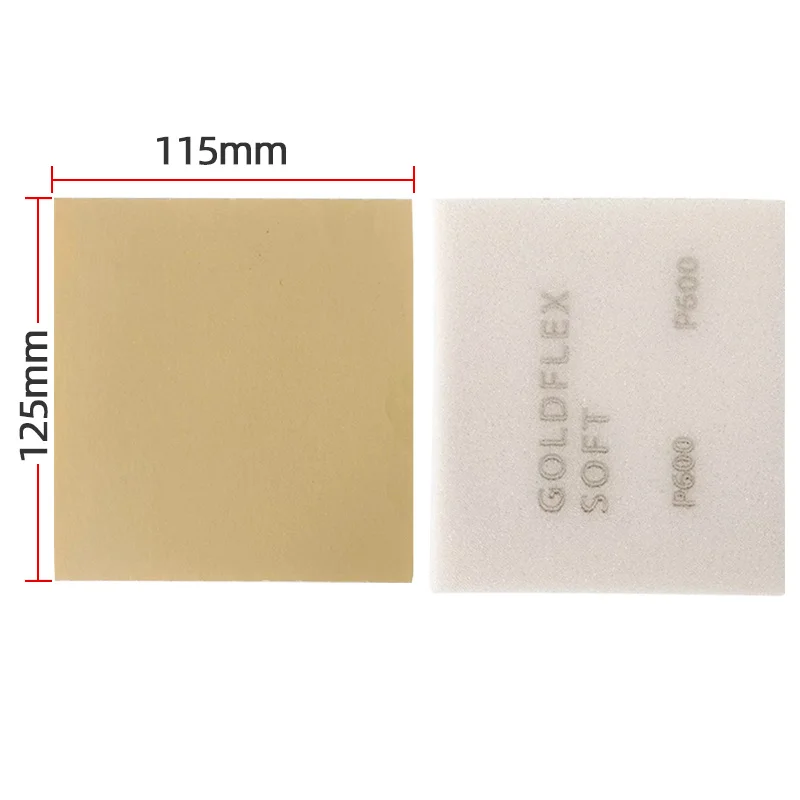 MIRKA Gold Sponge Sandpaper Roll Mocha Hand Tear Flexible Polishing Sand Block Automotive Industry Grinding