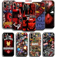 marvel avengers logo for apple iphone 13 12 11 pro max 13 12 mini x xr xs max 5 6 6s 7 8 plus se2020 phone case coque carcasa