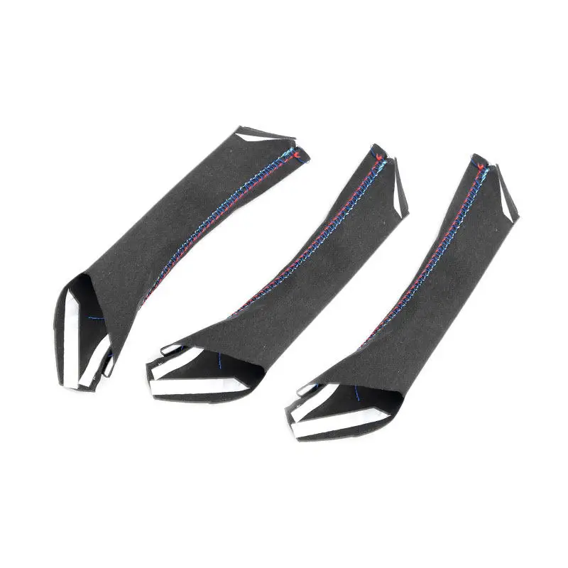 

3 шт., накладки на внутреннюю дверную ручку автомобиля для BMW 3 серии E90 E91 2005 2006 2007 2008 2009 2010 2011 2012