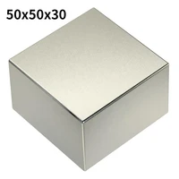neodymium magnet 1 piece 50x50x30mm 40x40x20mm super strong powerful square block permanent rare earth magnets gas meter