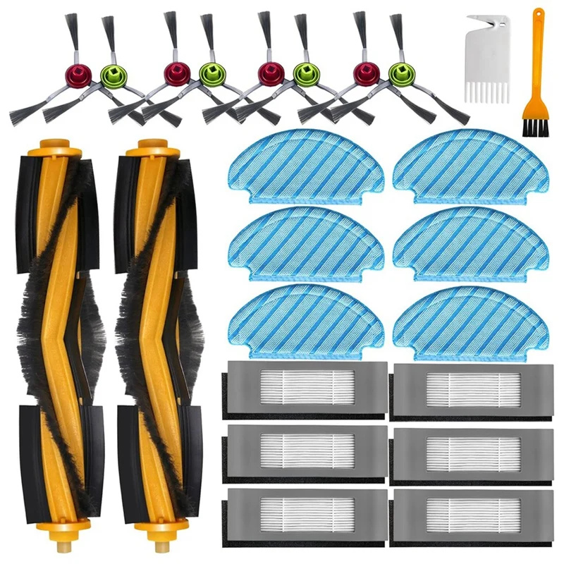 

Сменные аксессуары Для Ecovacs DEEBOT OZMO T8 AIVI T8 Max T9 T8 Series N8 Pro N8 Pro, 1 комплект