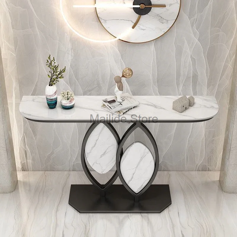 Итальянская сланцевая консоль для столов домашняя Входная Настольная
