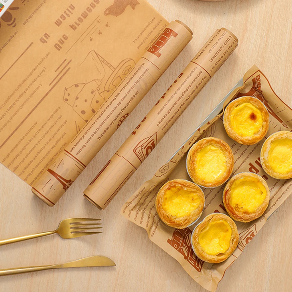 

Deli Wax Paper Sheets for Food, Basket Liners Food Picnic Paper Sheets Greaseproof Deli Wrapping Sheets 30cm*8m