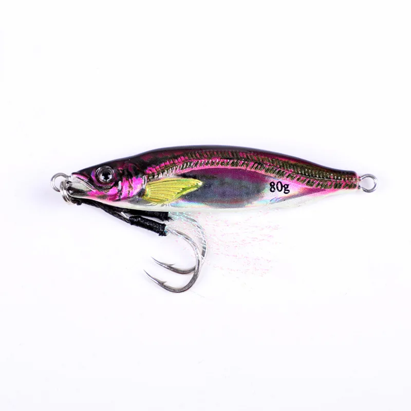 

3D Print Metal Jig Lure 30g Japan Style Little Jack Shore Casting Slow Pitch Jigging Metal Jig Lure Slow Sinking Pesca