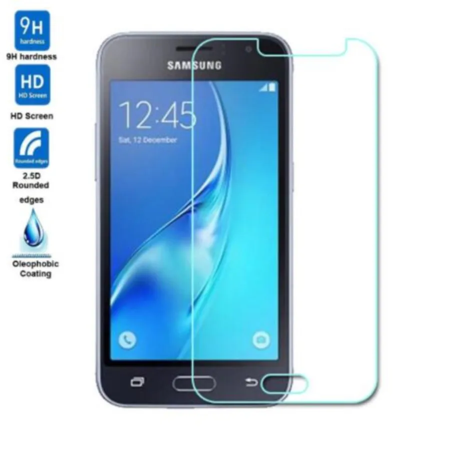 

9h 2.5d tempered glass for samsung galaxy j1 (2016) j120f j1(6) screen protector on the for samsung j1 2016 protective film glas