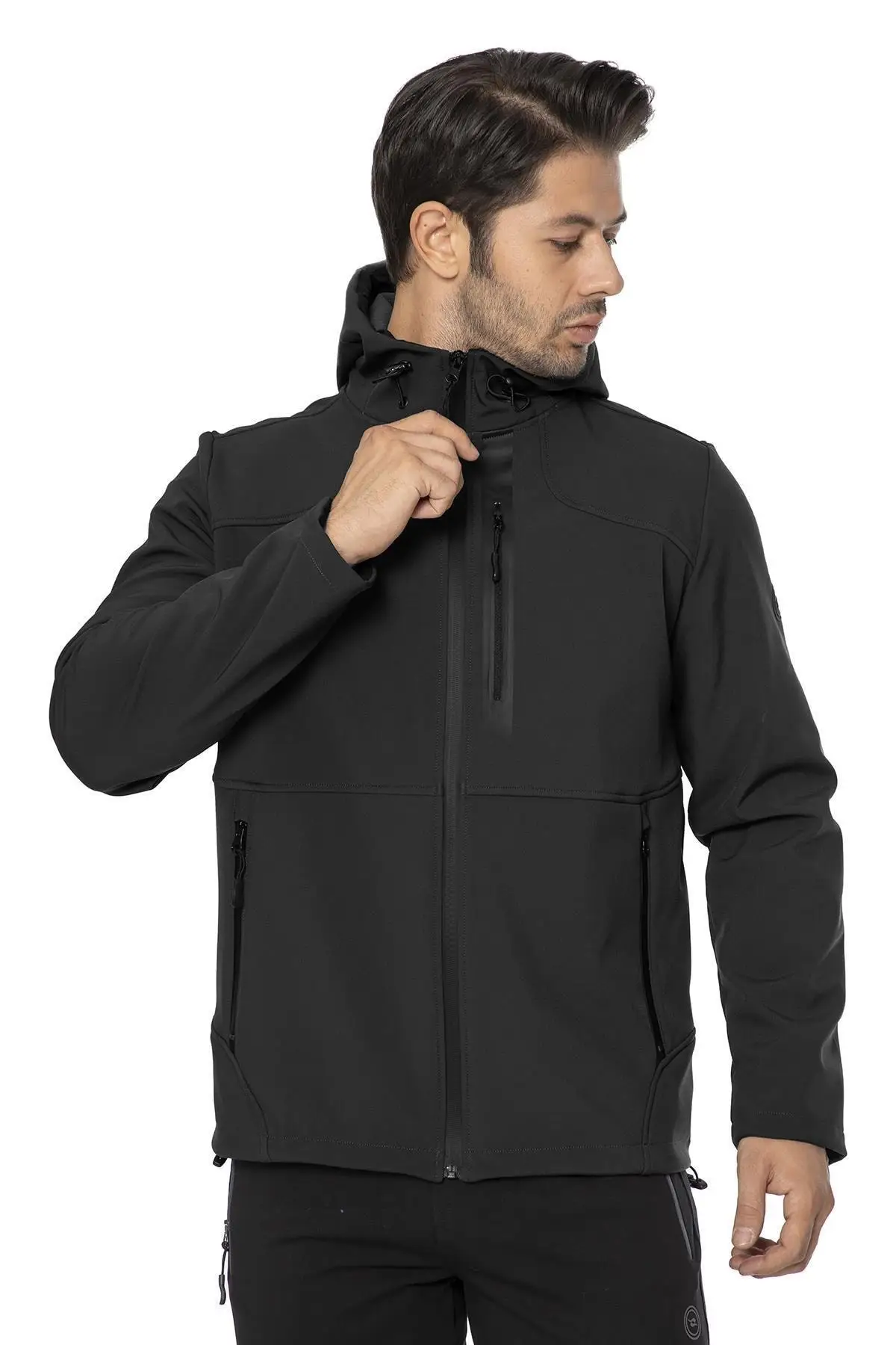 Crozwise Male Khaki Soft Shell Coat 'Turkish' Quality 2021 Fashion Design Season Comfort Fast Shipping | Спорт и развлечения