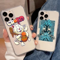dragon ball anime phone cases for iphone 11 12 13 mini se 2020 6 6s 7 8 plus x xs xr pro max clear soft tpu cover shell pattern