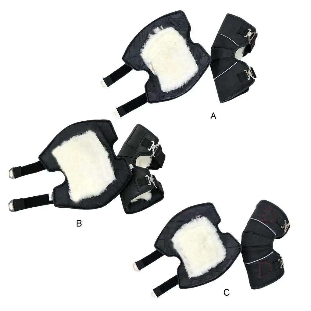 

1 Pair Woman Unisex Knee Pad Portable Warming Kneepad Cold Winter Brace Protector Accessory Outdoor Motorcycle