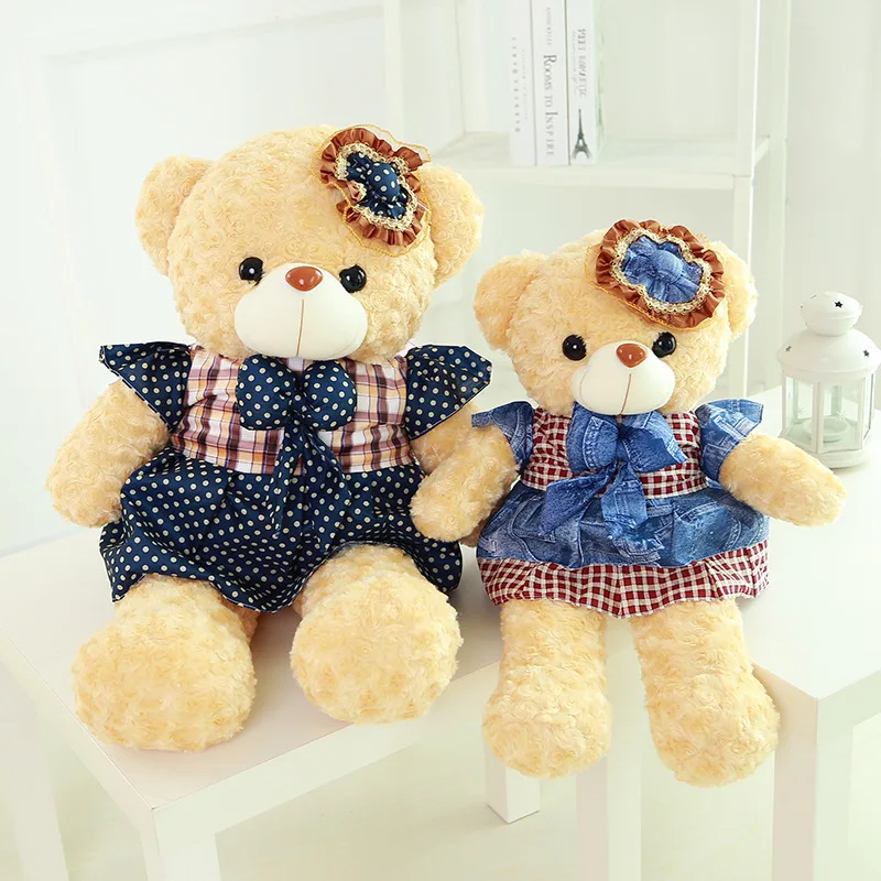 

Teddy Bear Children Plush Stuffed Toy Baby Kids Christmas Valentine's Day Gift