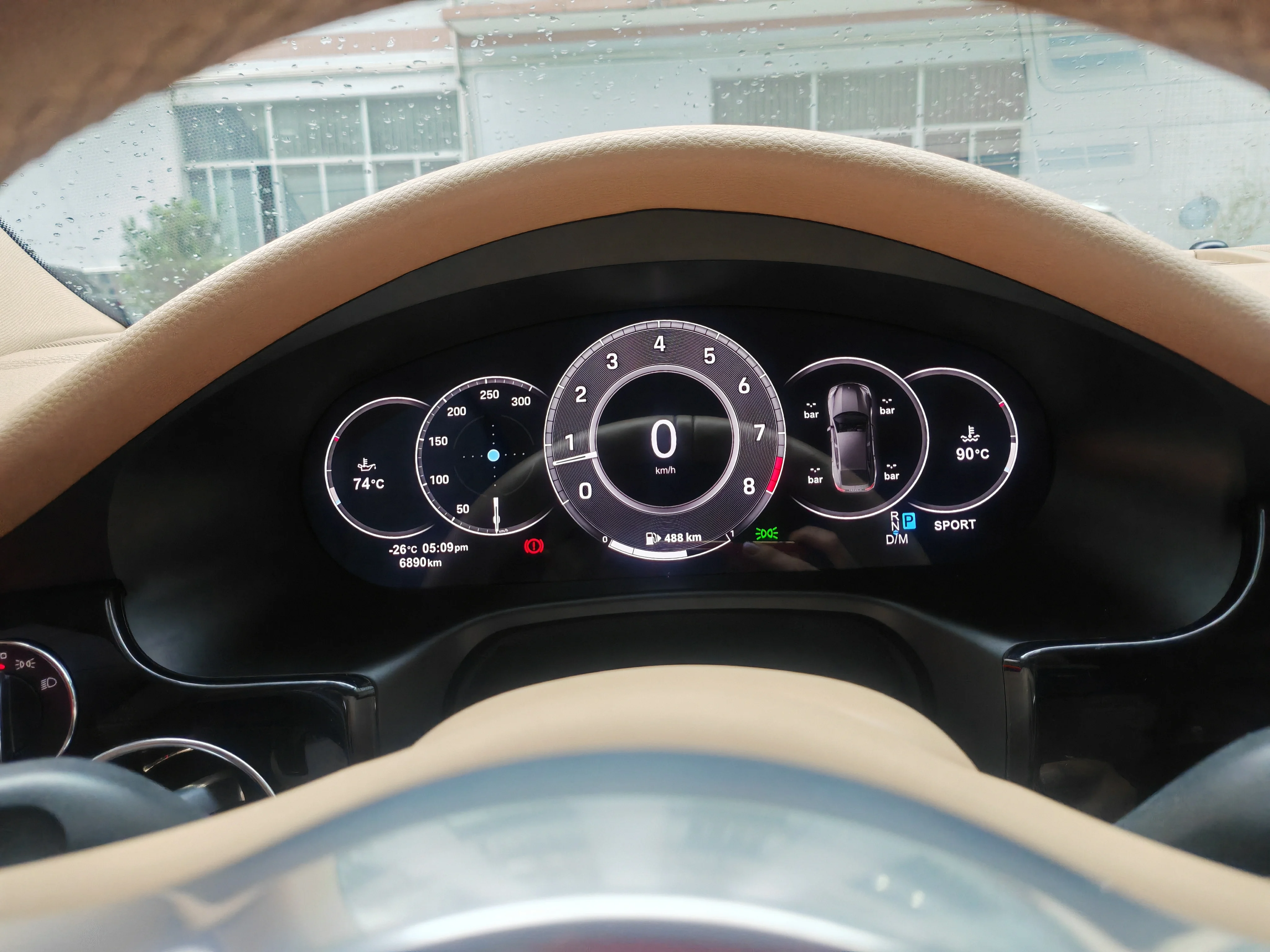 Фото ЖК-панель приборов для Porsche Panamera 2010-2016: цифровая приборная панель, спидометр, виртуальный дисплей, обновление панели приборов. №4