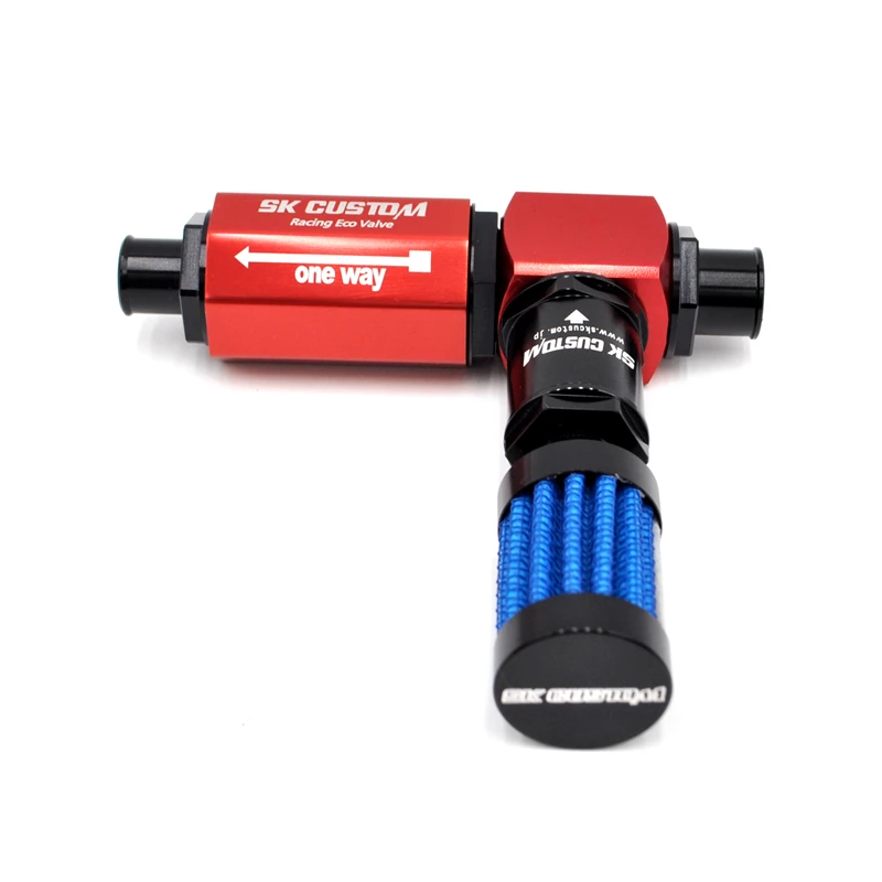 

Модификация автомобиля Oneway клапан для универсального автомобильного Картера регулятор отрицательного давления клапан регулирования давления двигателя модернизация