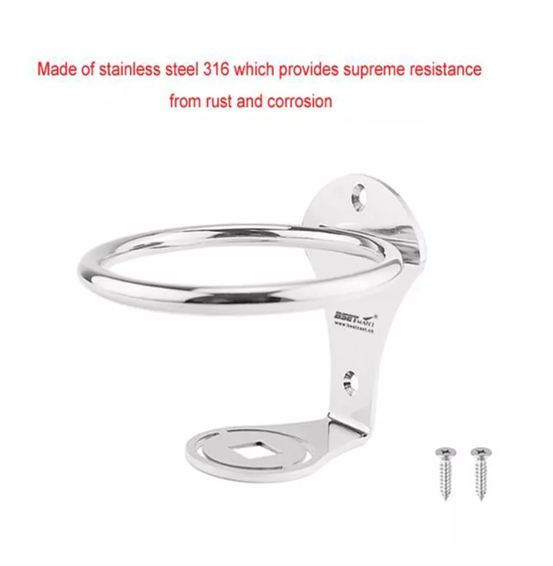 Stainless Steel 316 Cup Drink Holder Can Bottle Holder Stand Mount Support Auto Car Marine Boat Truck RV Fishing Box Accessories enlarge