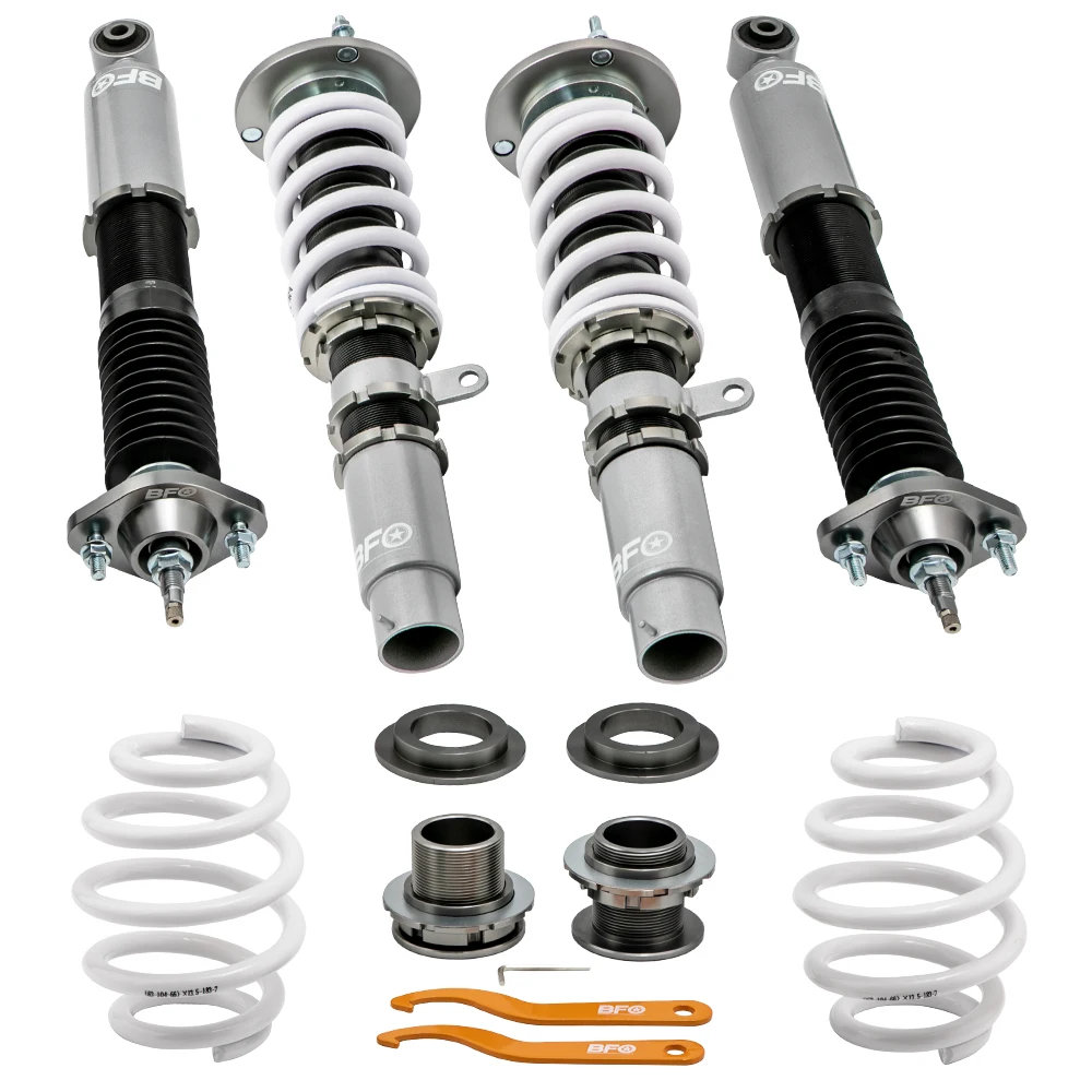 

24 уровня демпфер Coilover подвеска комплект для BMW 3 серии E46 320I 323I 325I 328I 330I 98-05 амортизатор катушечные стойки