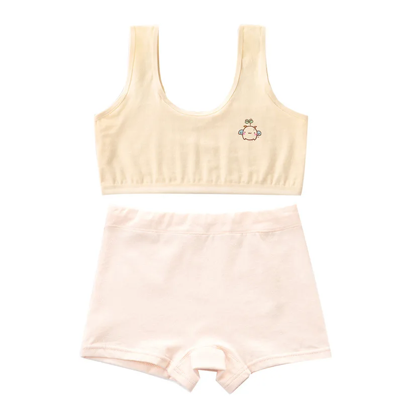 Нижнее белье для молодых девушек тренировочный бюстгальтер подростков детское