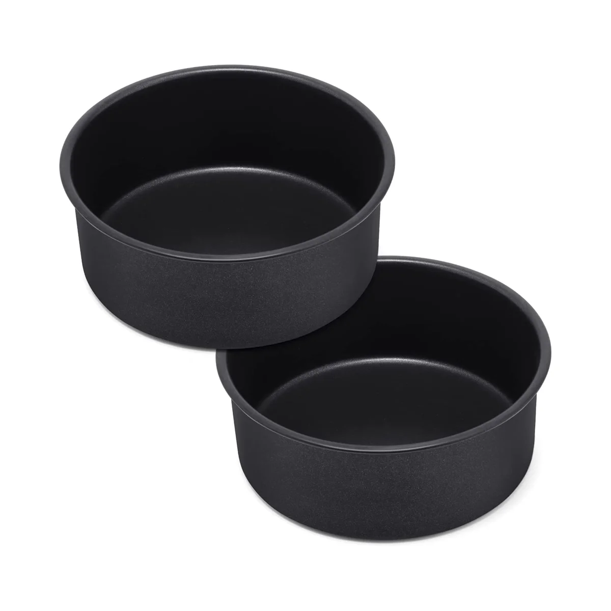 

6Inch Cake Pan 2, Stainless Steel Small Round Cake Pans Tin for Baking Birthday Wedding Layer Cakes