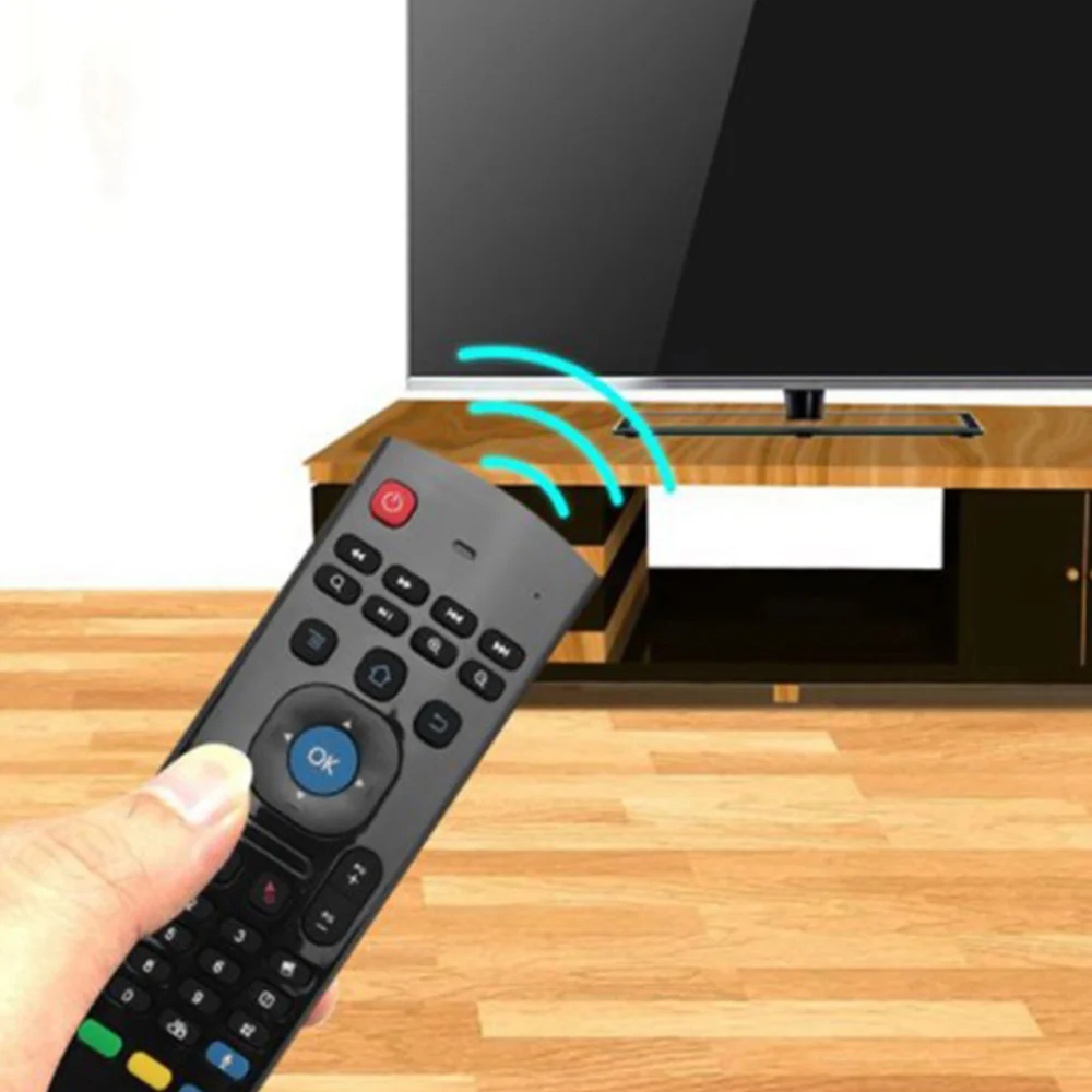MX3 Air Mouse умный голосовой пульт дистанционного управления 2 4G RF Беспроводная