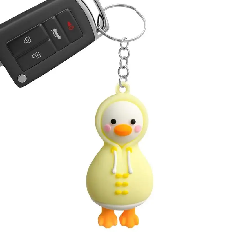

Duck Key Ring Cute Duck Keyrings Valentine House Car Key Chain Key Ring Bag Pendant Key Holder Decoration