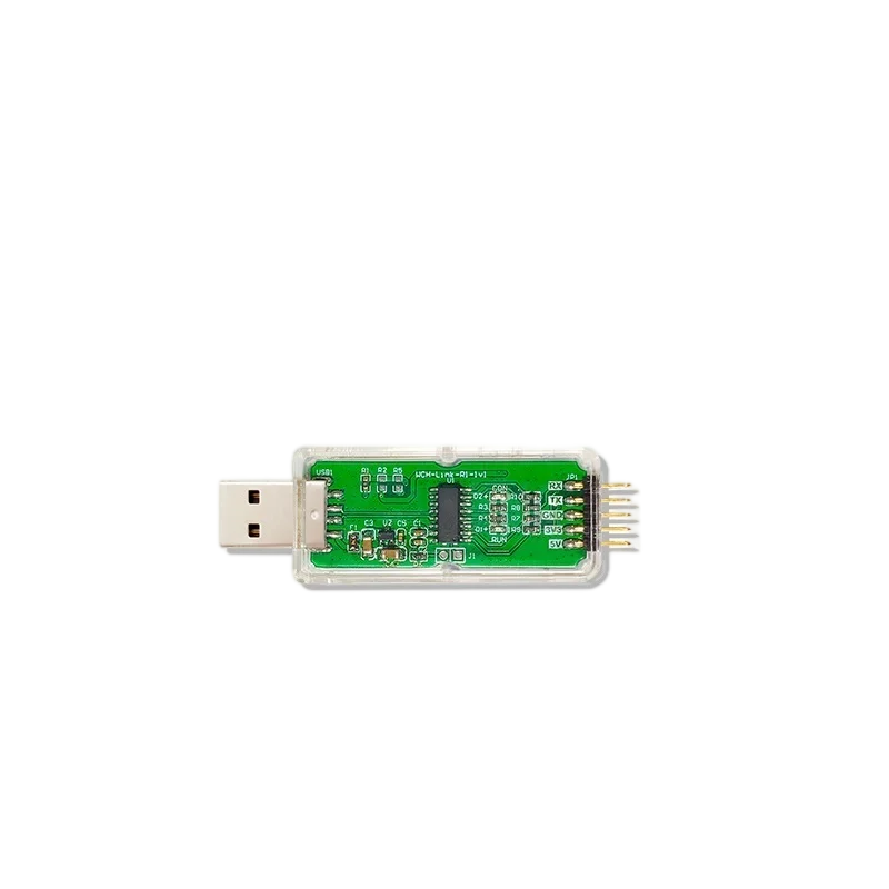 WCH link загрузка отладчика risc-v структура MCU онлайн отладка интерфейса SWD