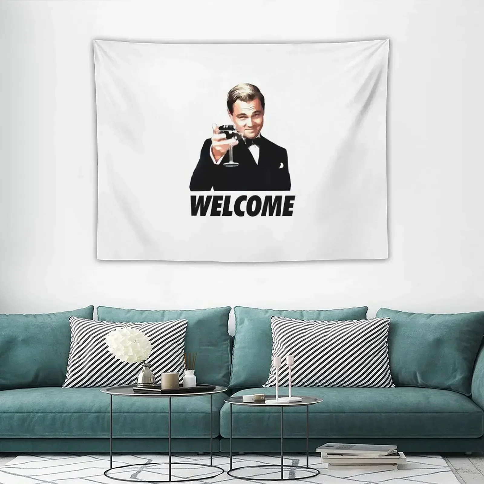 Великий Гэтсби Леонардо Ди Каприо Гобелен Эстетический Декор Комнаты Милый