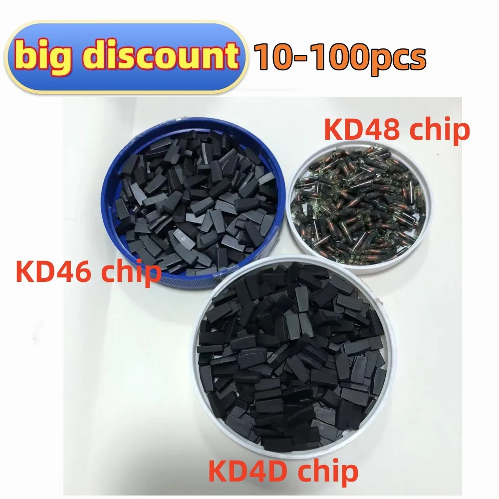 10/50/100 шт. Keydiy чип транспондера KD 4D KD-46 48 Чип для автомобиля Id46 7936 ключей своими