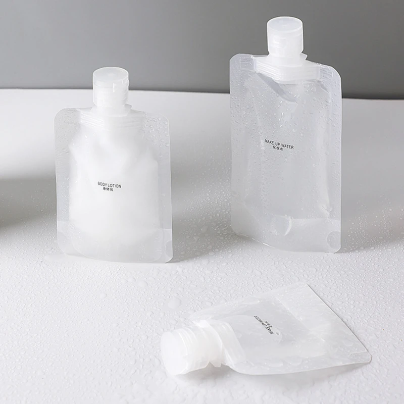 

30/50/100ML Refillable Bottles Travel Portable Sub Bottle Lotion Dispenser Bag Liquid Cosmetic Shower Gel Shampoo Storage