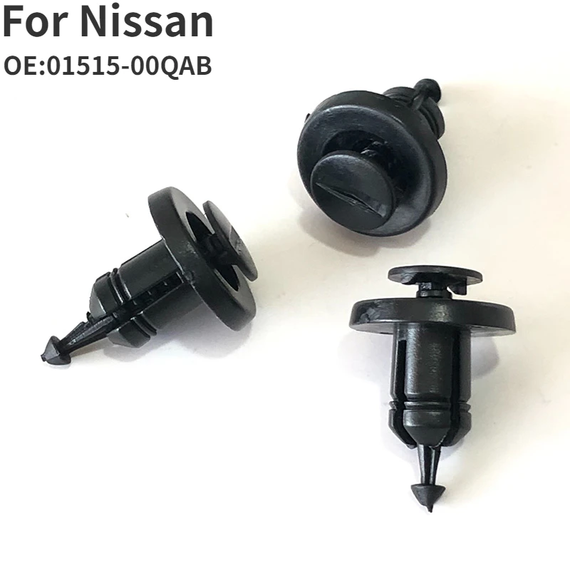 

20/40 шт. пластиковые зажимы для решетки переднего бампера для Nissan Qashqai подходят для K12 Nissan Micra 7703072360 , 01515-00QAB, 0151500 QAB 8,5 мм