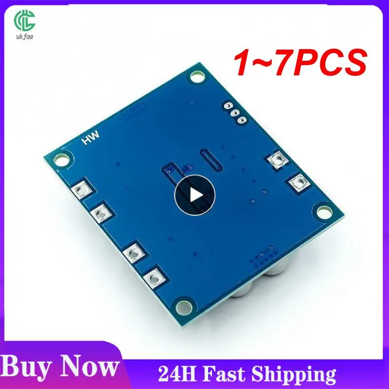 

1~7PCS 30W+30W Dual Channel Digital Stereo Audio Power Amplifier Board 12V 24V Amplifier Board 8-26V DC Audio Amplifier Board