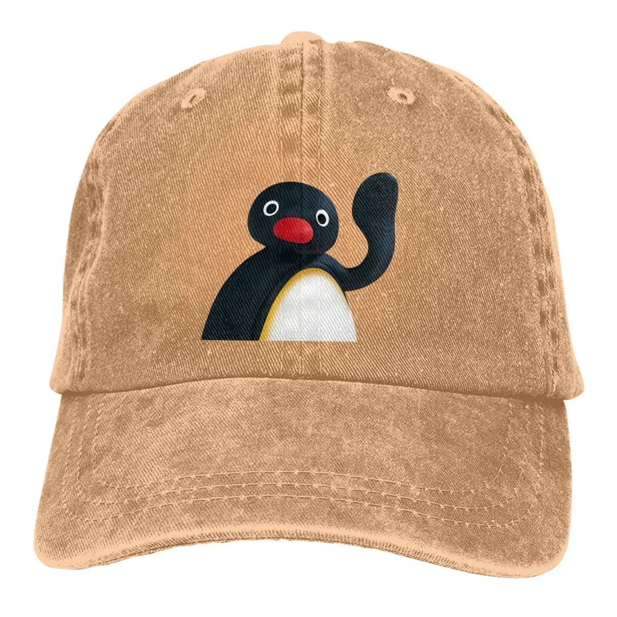 Разноцветная Женская кепка Pingu Noot с козырьком