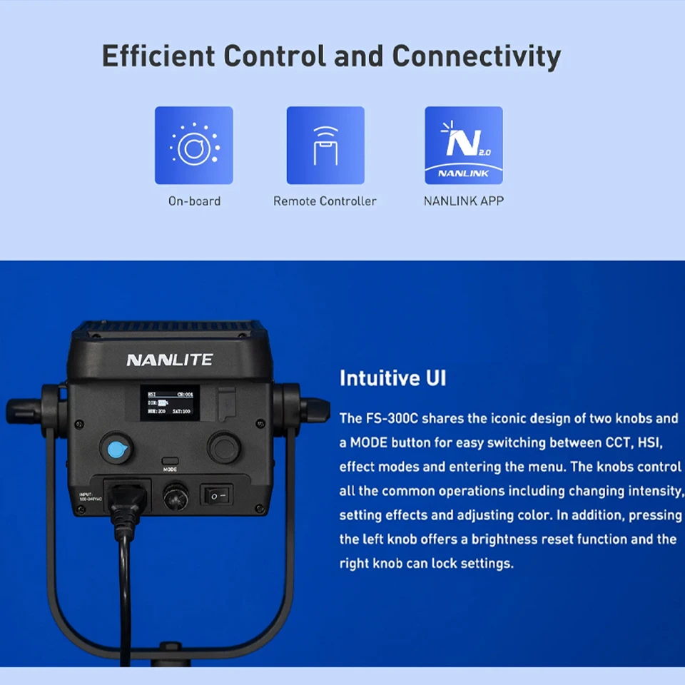 Nanlite FS-300C RGBW светодиодный монолит