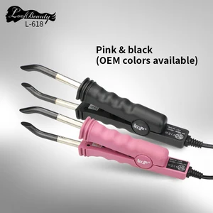 Профессиональный мини-утюжок для наращивания волос LOOF L-618 с регулируемой температурой, инструменты для термического и кератинового соединения