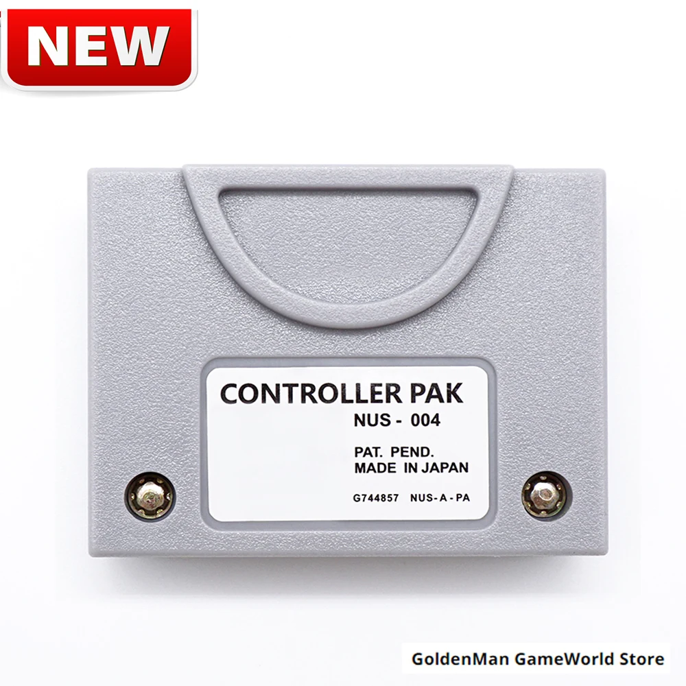 

N64 Controller Pak Nintendo 64 Memory Card 256kb for NUS-004 Controllers