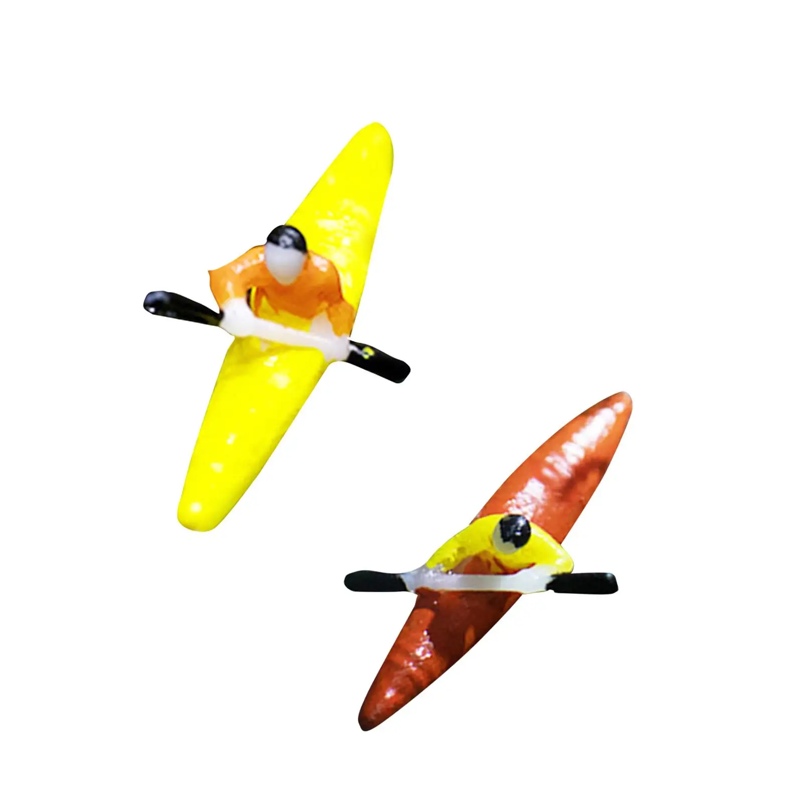 Фигурка Каяка миниатюрное украшение для аквариума во дворе уличный аквариум