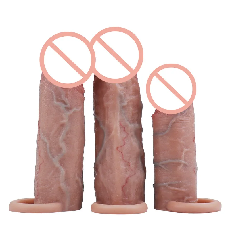 

Мягкий удлинитель пениса, презерватив, силиконовый многоразовый рукав, увеличитель головки, задержка эякуляции, взрослые секс-игрушки для мужчин, интимные игрушки