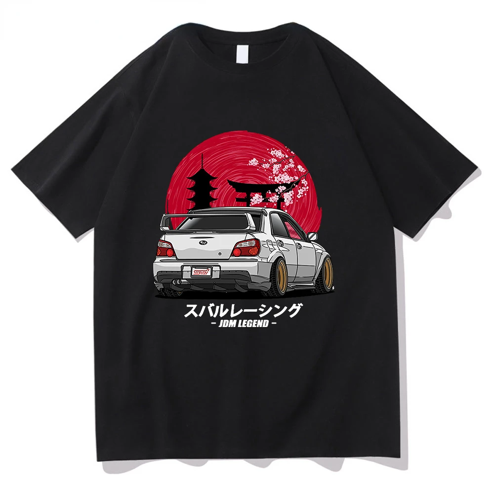 Классическая Забавная Футболка Initial D Унисекс В Стиле Хип-хоп Gtr Vaporwave Jdm С Принтом