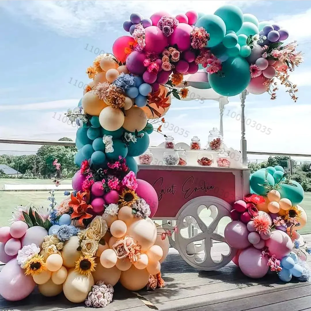 

179Pcs 5/10/18inch Multi-Colored Arch Garland Balloons Kit For Baby Shower Wedding Birthday Party Decorations Globos Supplies