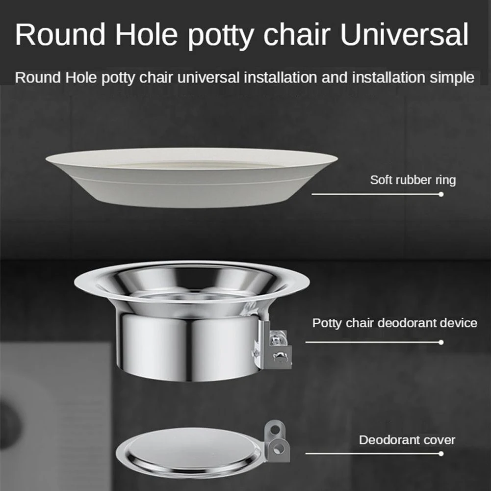 

Anti Smell Plug For Squatting Pan Squat Toilet Squatting Smell Stopper Durable Stainless Steel Squatting Pan Toilet Accessories
