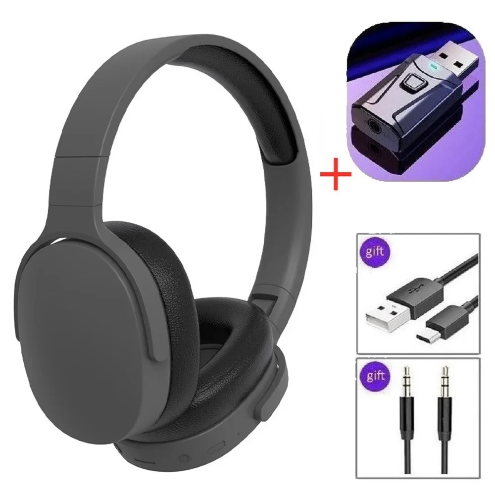 Фото Shoumi 2961, большие Bluetooth-наушники, большие наушники, беспроводные басовые гарнитуры, стерео шлем с микрофоном, музыкальные игровые наушники №1