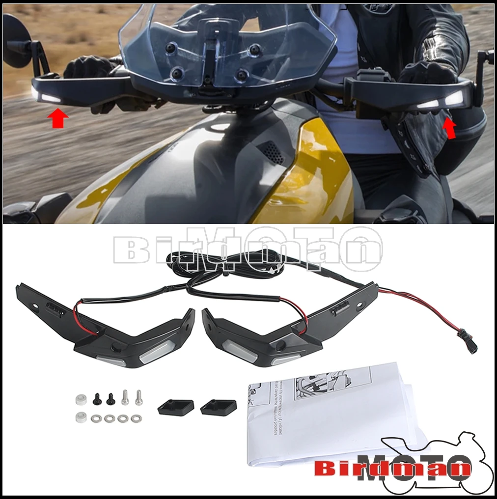 Для Can Am Ryker защита рук светодиодные лампы комплект 600 900 все модели Sport Rally 19-23 2 шт.