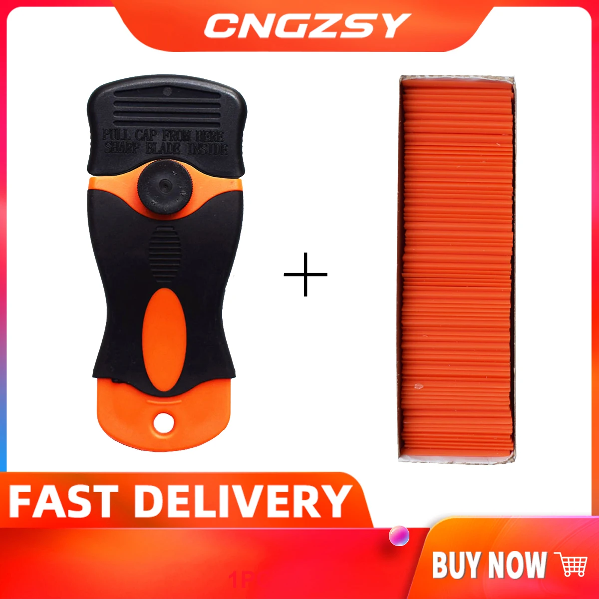 

CNGZSY Glue Razor Scraper Ceramic Oven Remover Window Glass Cleaner Ice Shovel Film Sticker Label Spatula Car Cleaning Tools K04