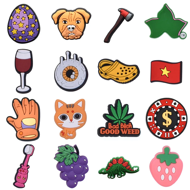 

Set Jeans Boy Men Decorations for Crocs Shoes Accessories Packs Wholesale Bulk Gifts Girl Shoe Charms Kids Para Pins Women Charm