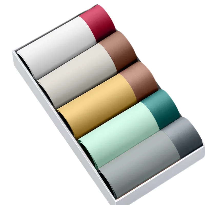 Men's Underwear Graphene 3A Antibacterial Underpants Ice Silk Men Boxer Shorts Moisture Absorbent Seamless Male Pantie Boxers