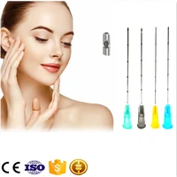 micro cannula hot selling free shipping 38mm 50mm 70mm facial injection needle blunt tip new