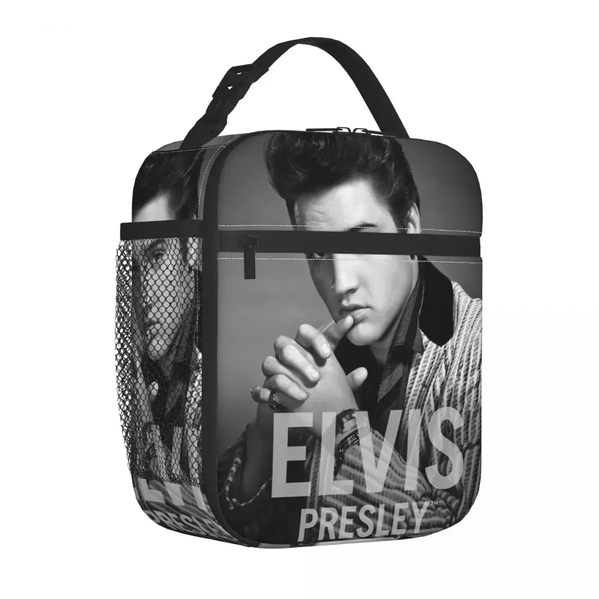 E-Elvis Presley Merch изолированная сумка-тоут для ланча школы офиса коробки хранения