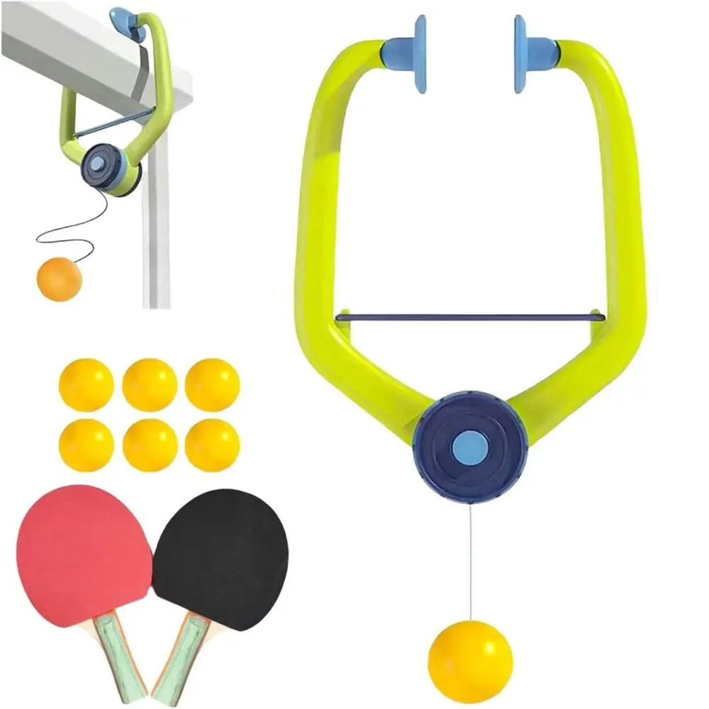 Регулируемый подвесной набор тренировок для настольного тенниса портативный с