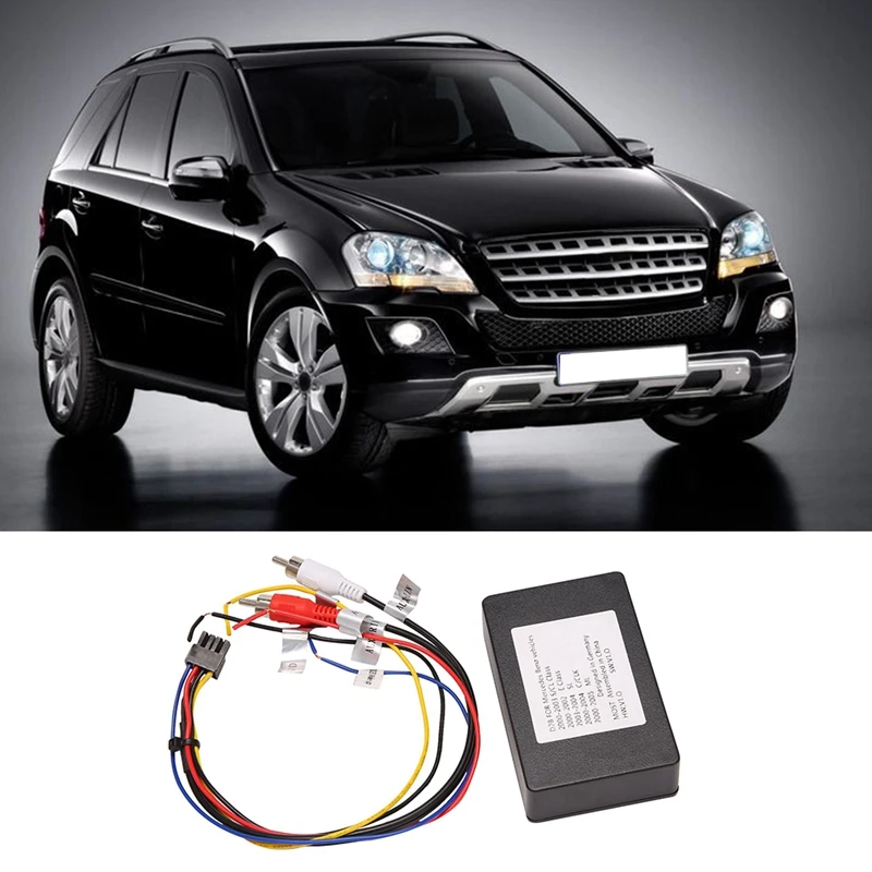 

D2B Digital Data Bus Car Stereo Fiber Optical Radio Decoder Amplifier Adapter Box For Mercedes Benz ML GL R E CLS Class