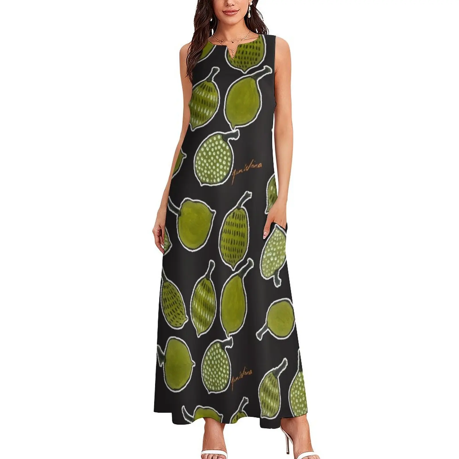 Длинное платье Jumulu - Boab Nuts на день рождения для женщин